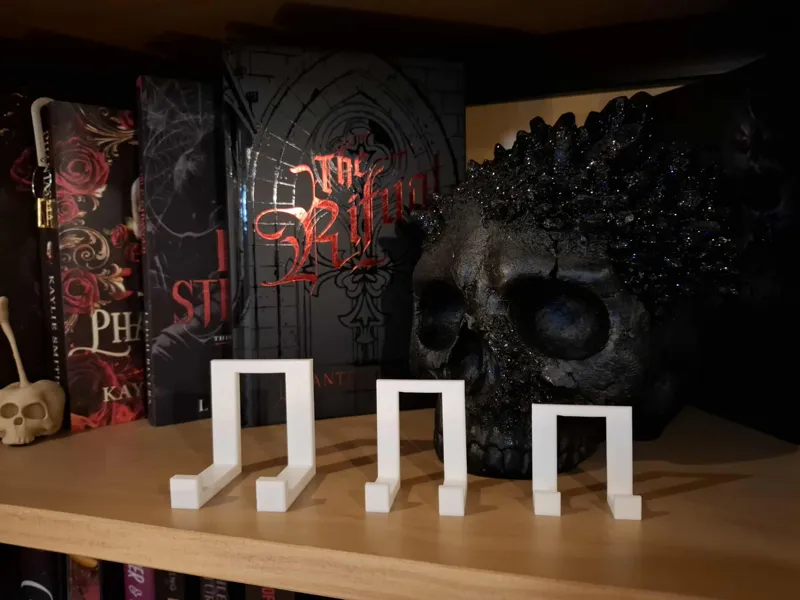 Bookshelf Sign Stand (Mult. Options)