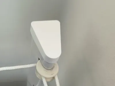 Ceiling clothesline cap