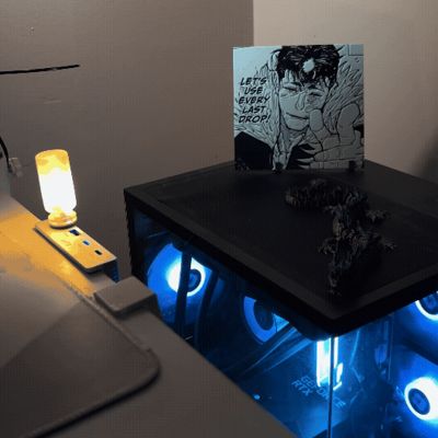 JJK-Ryu hueforge with stands!