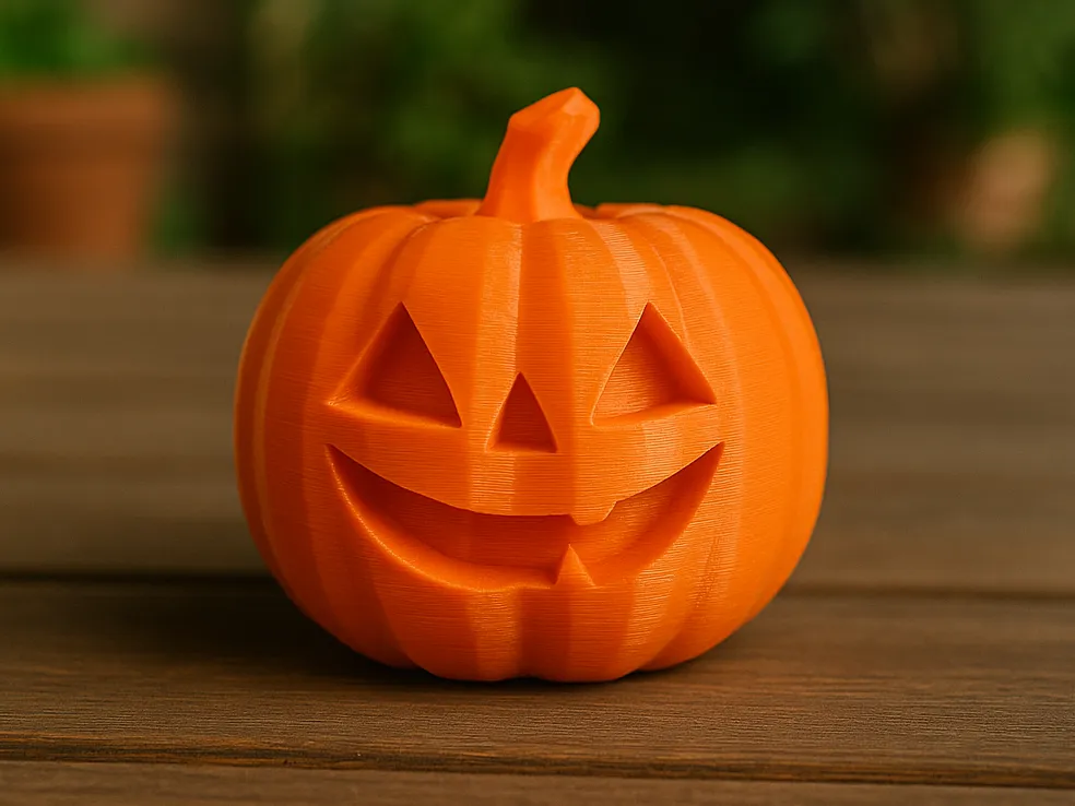 Smiling Pumpkin - Free 3D Print Model - MakerWorld
