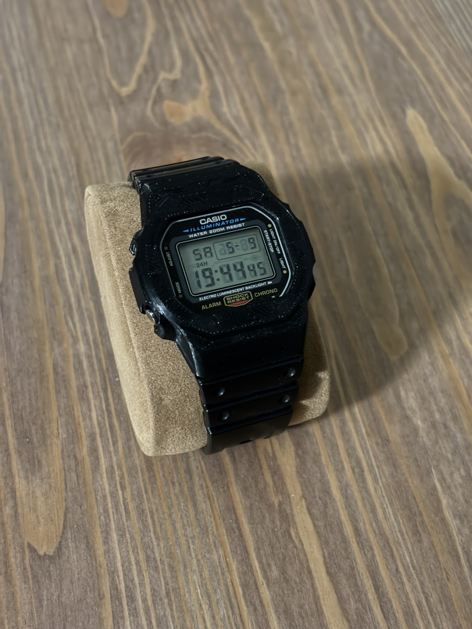 Miniatura 2 do modelo 3D Casio DW5600E Bezel