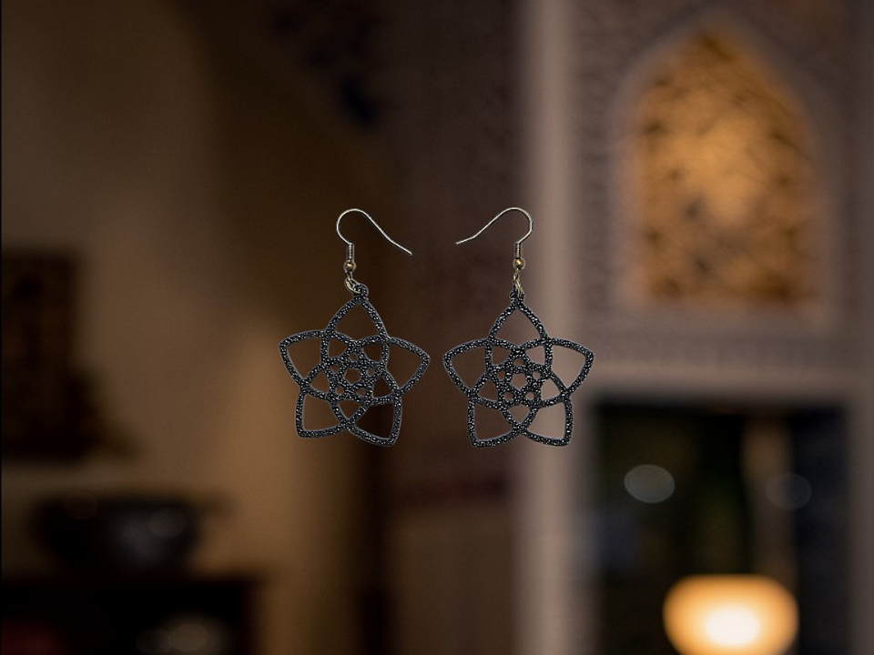 Starlet knot earrings