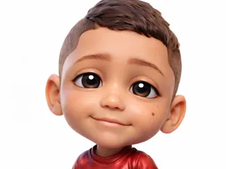 Modelo de niño tipo CHIBI