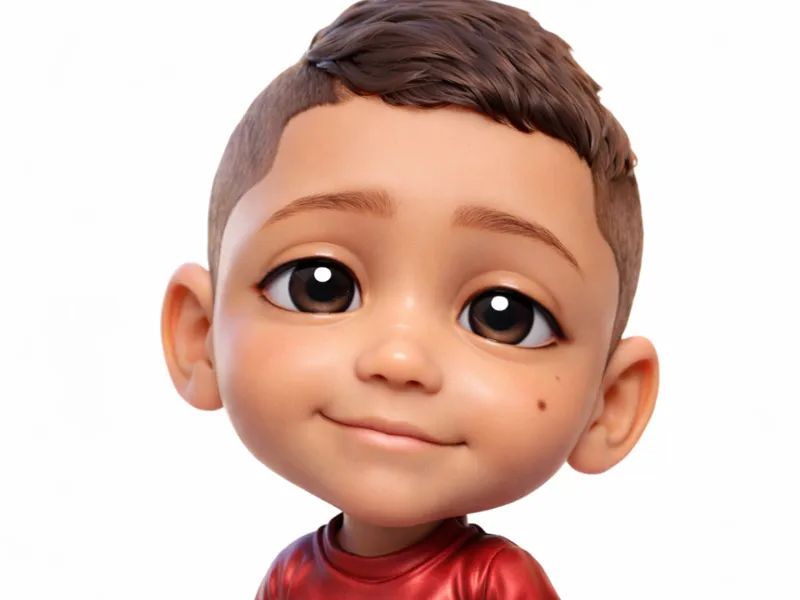Modelo de niño tipo CHIBI