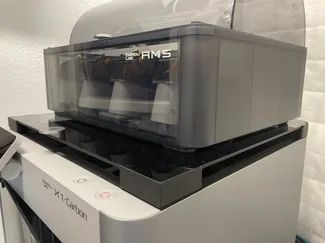 Upper glass riser also works with AMS
