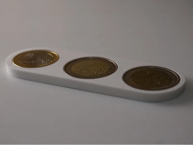 Minimalist Coin Tray (Euro)