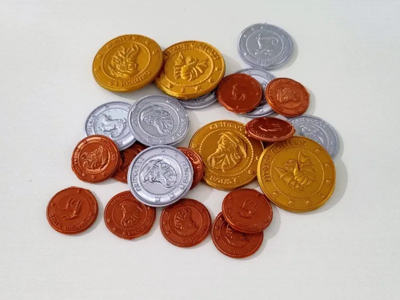 Harry Potter Coins – Galleons, Sickles & Knuts