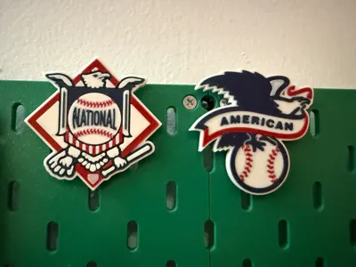 American and National League Logo