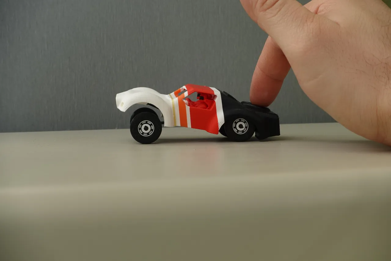 Mini SC Truck 100% 3D Printed + Working Suspension view 2