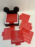 0.2mm layer, Vertical Print better ears, stencils and slot