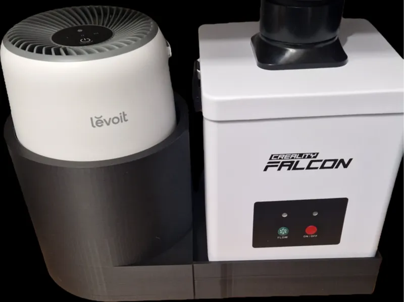 Creality Falcon Desktop Smoke Purifier mod