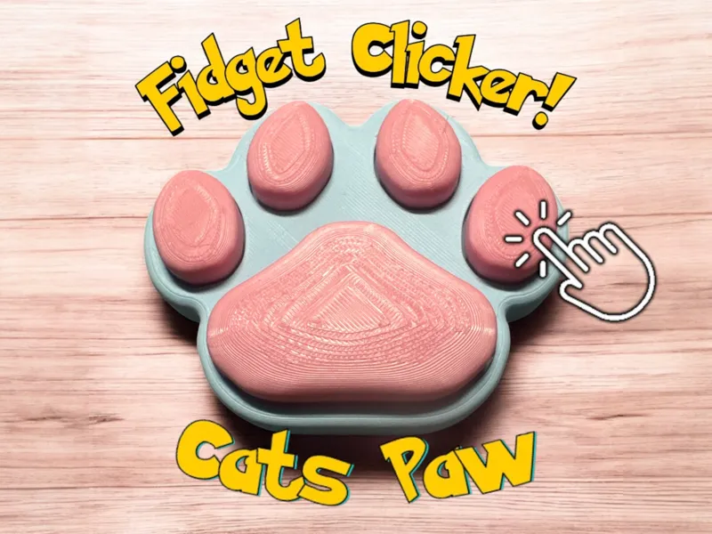 Cats Paw - Fidget Clicker.
