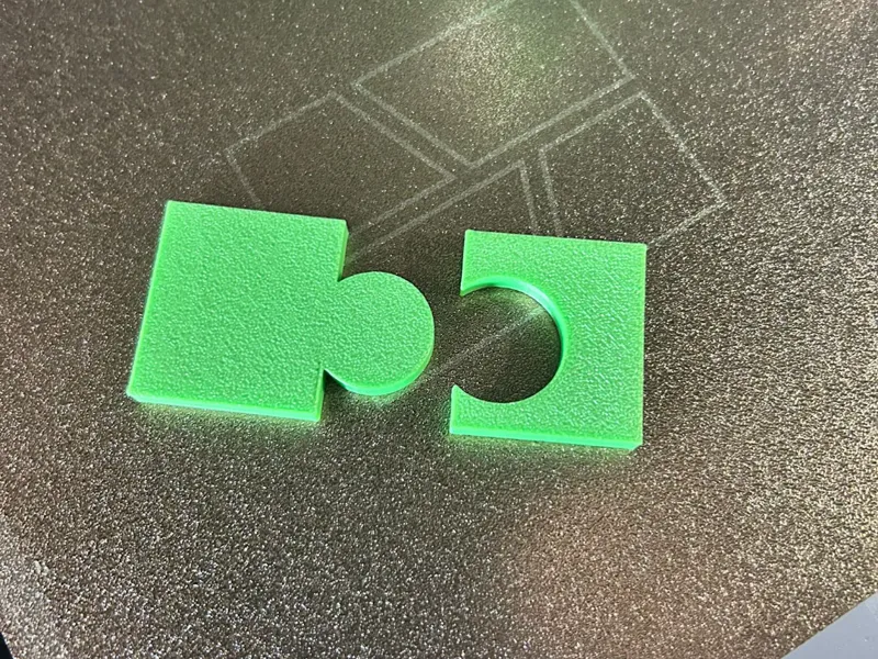 Zapfen Test Druck 