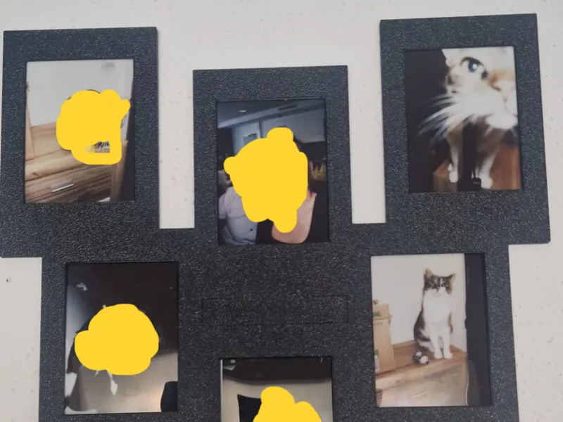 Fotorahmen Collage Instax Mini Polaroid