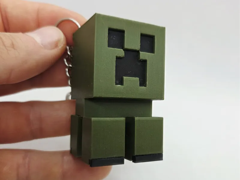 Llavero Creeper – Minecraft Style