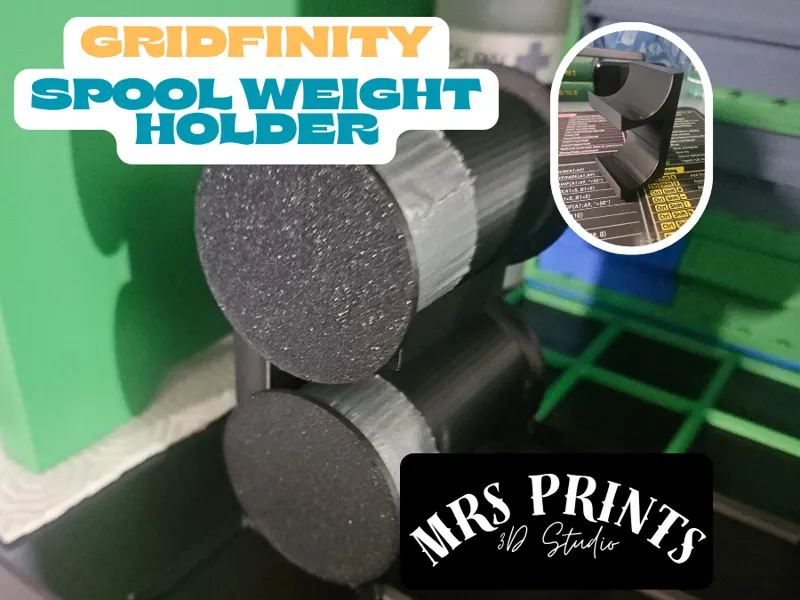 Gridfinity Spool Weight Holder