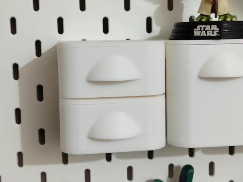 Cajón 80x80x40 para SKÅDIS de IKEA
