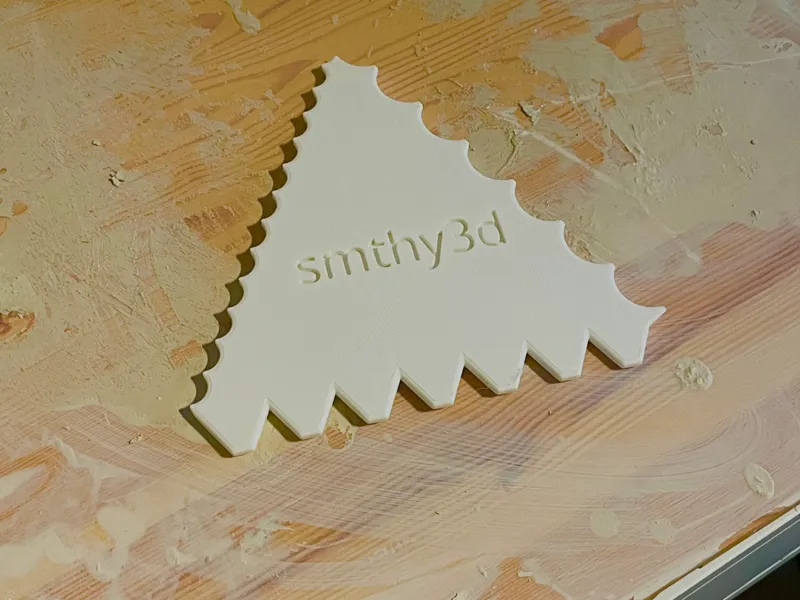 Shape texture scraper