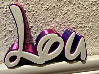Disney Lettering Lou