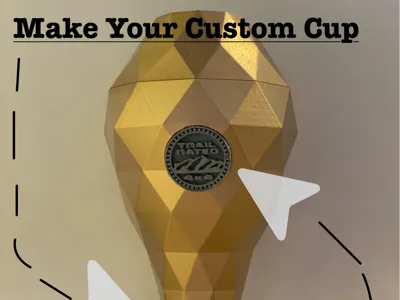 Trophy with custom symbol