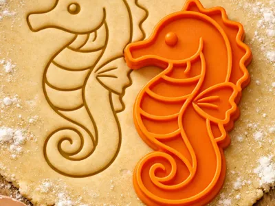 Seahorse cookiecutter