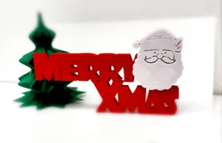 Merry Christmas Sign (Xmas Decoration!) - AMS 