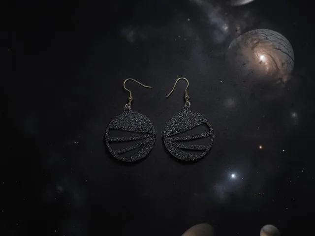 Orbit glow earrings