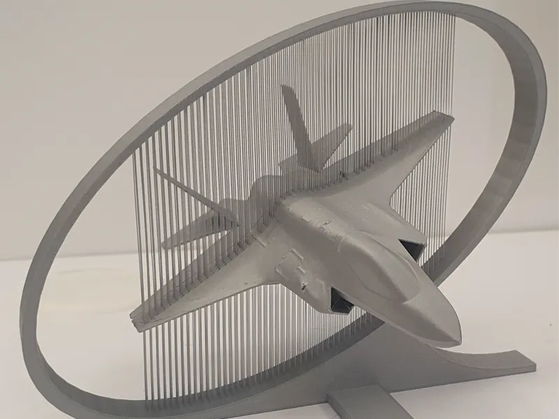 A1 Mini F-35 - String art display - Face