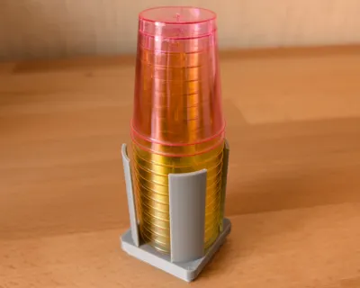 Gridfinity 1x1 Shot Glass Holder