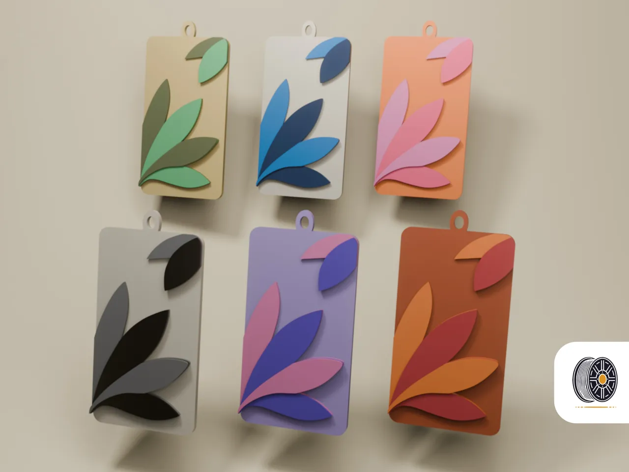 Verdure | A Modern Minimalist Floral Earring Set view 3