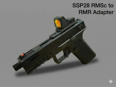 SSP28 | Adapter mount plate | RMSc to RMR