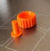 0.2mm layer, 3 walls, 25% infill ( High Spinner Cap )