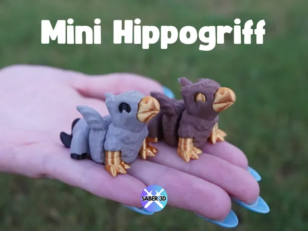 Мини фигурка Hippogriff с артикулация