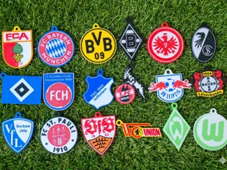 Bundesliga 2025/2026 Keychains