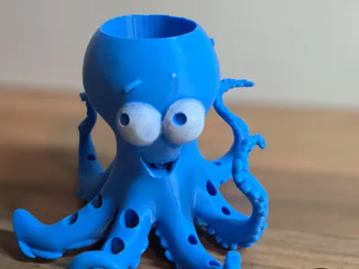 Stan the Octopus - Paintbrush holder