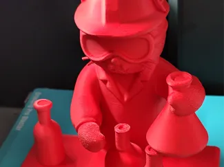 Lab Cat Figure