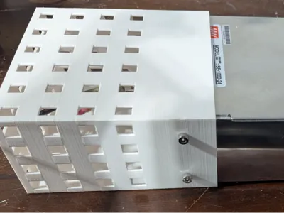 Mean Well 1000SE Power Supply Front and Back Cover