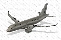 Avion Airbus A220-100 (échelle 1:100) — photo 6
