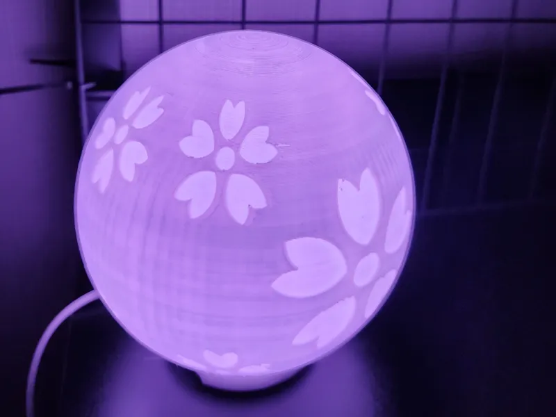 BAMBULEDライトキット001 JAPAN桜花玉