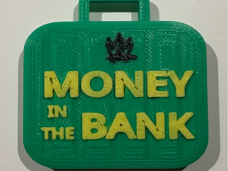 Money in the Bank WWE Koffer in Farbe