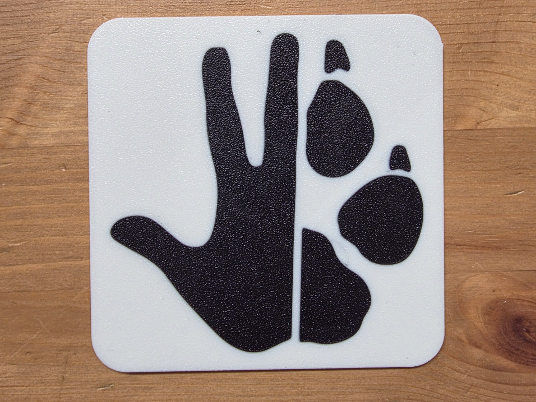 Hand Paw Coaster