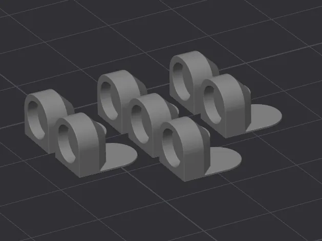 Small magnet holders for cosplay