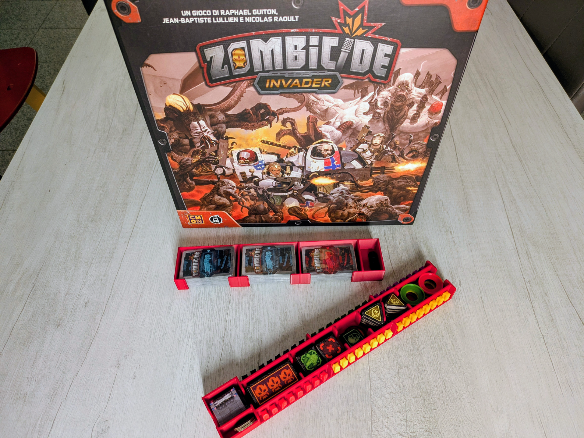 Zombicide Invader Internal Tray 3D model