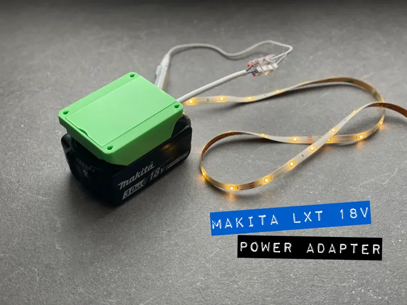 Makita LXT 18V Battery Power Adapter Mount