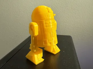R2D2 Model With Jointed Legs