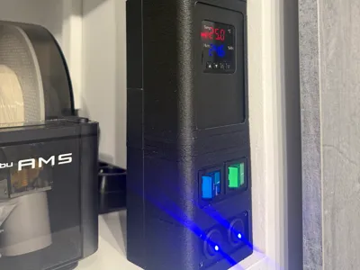 Humidity & Power Control for 3D Printer Cabinet