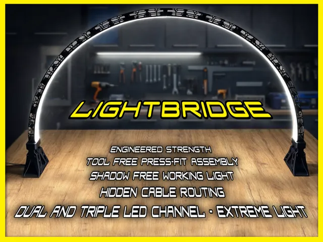 LightBridge - LED-Bridge Lamp - Ultra Power Light!