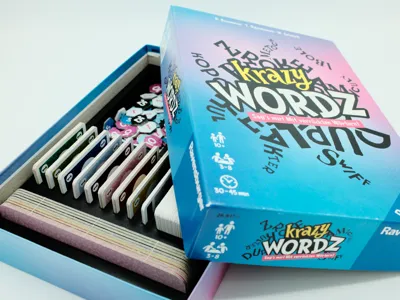 3D Print Inlay for Ravensburger Krazy Wordz