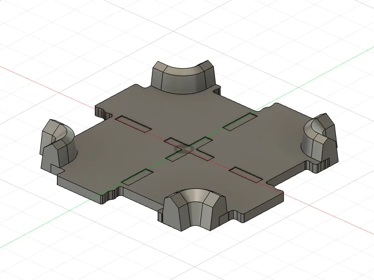 Intersection segment for Cars mini racers track