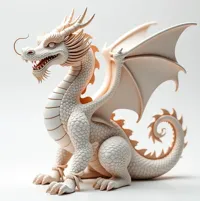 Figurine de dragon détaillée — photo 1